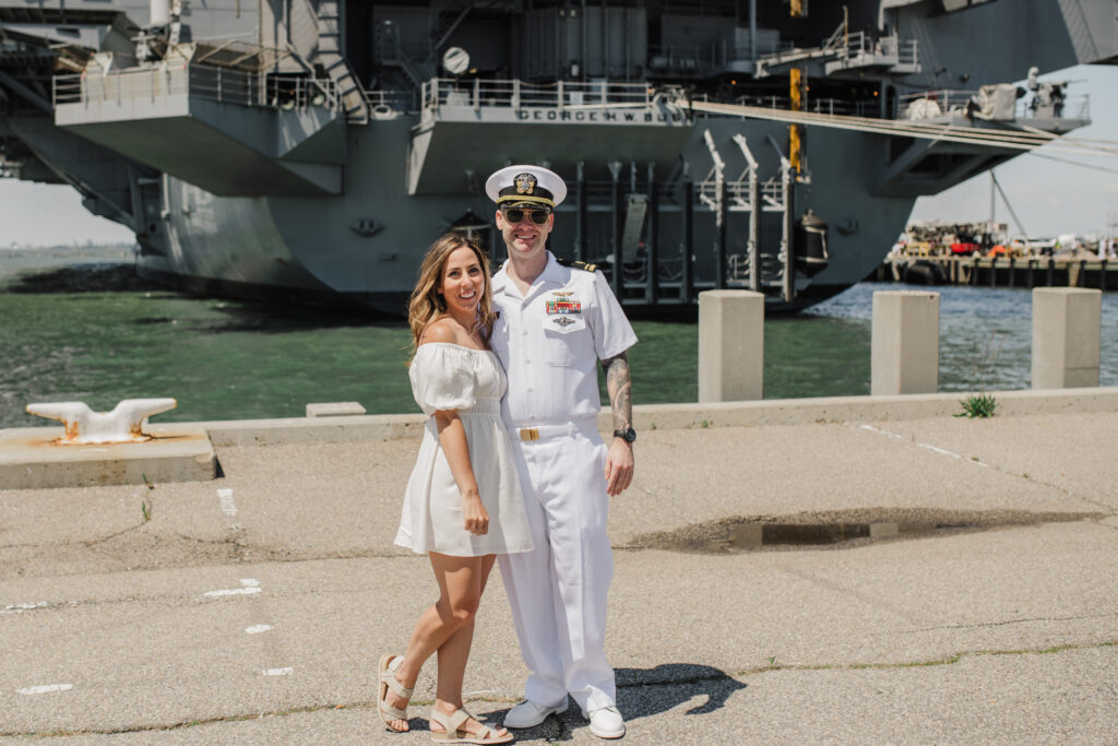 Navy homecoming photographer Norfolk VA